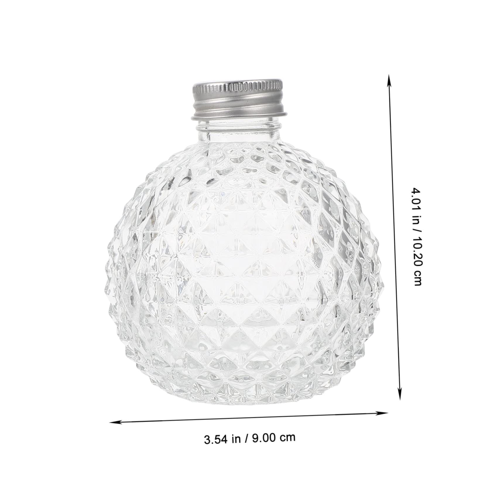 Unomor Diy Wine Bottles Glass Jars Cork Stopper 8 Oz Jars for Wine Storage Healthy