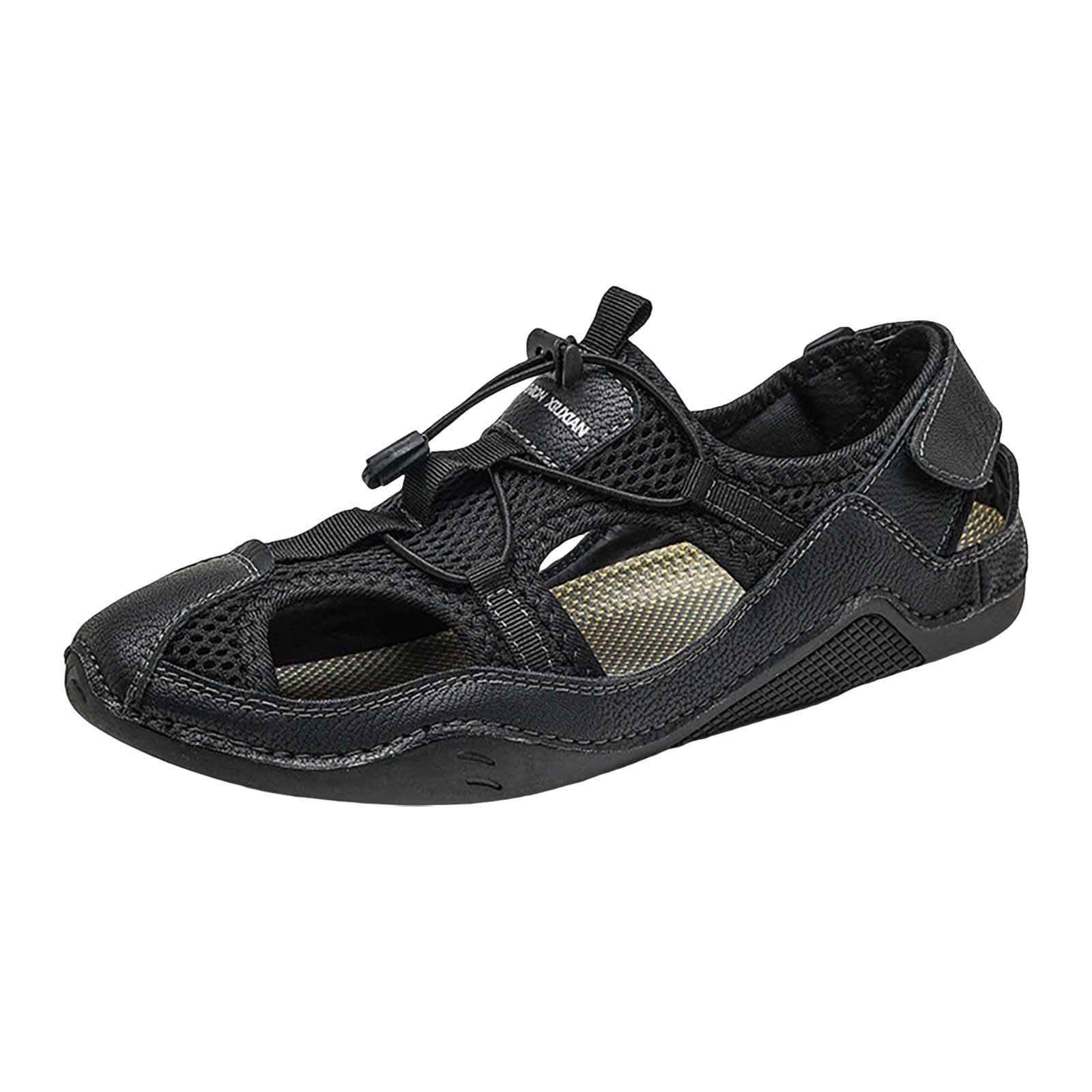 Chaussures de loisirs légères et antidérapantes style sandale été homme - 8