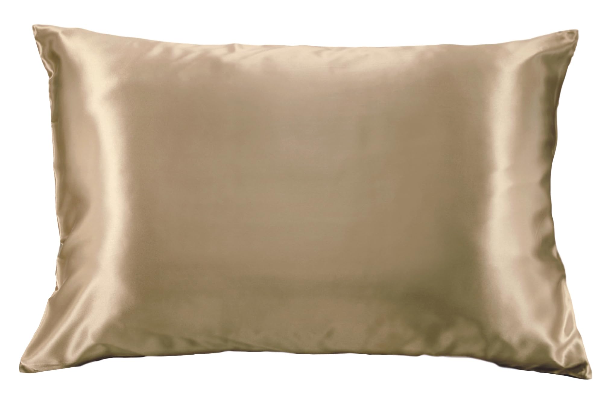 Celestial Silk 100% Silk Pillowcase for Hair Zippered Luxury 25 Momme Mulberry Silk Charmeuse Silk on Both Sides of Cover -Gift Wrapped- (Queen, Dark Taupe)