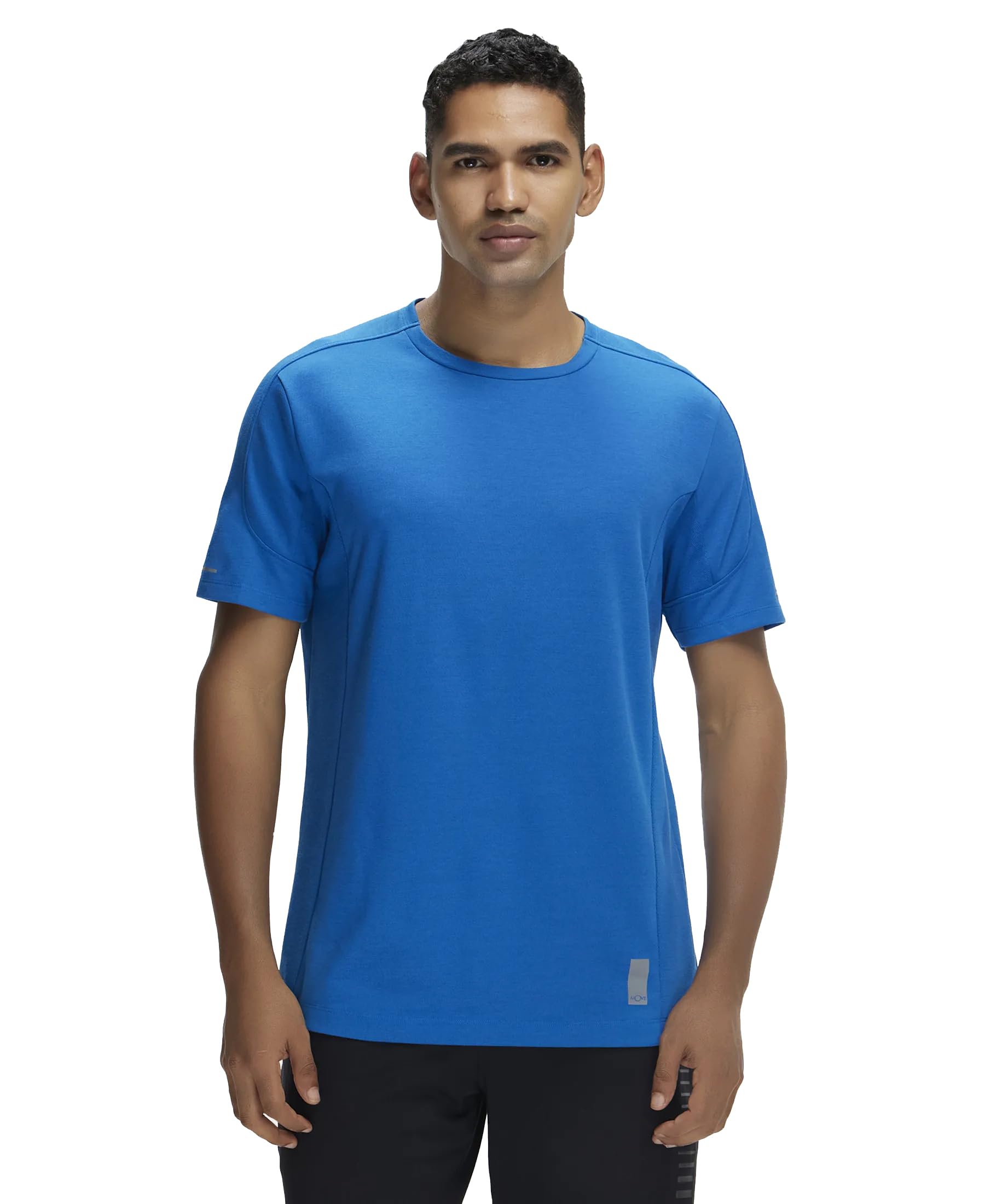 jockey MV01 Men's Cotton Blend Regular Fit T-Shirt Solid Round Neck Half Sleeve Active Wear T-Shirt with Stay Fresh Treatment-picture-19