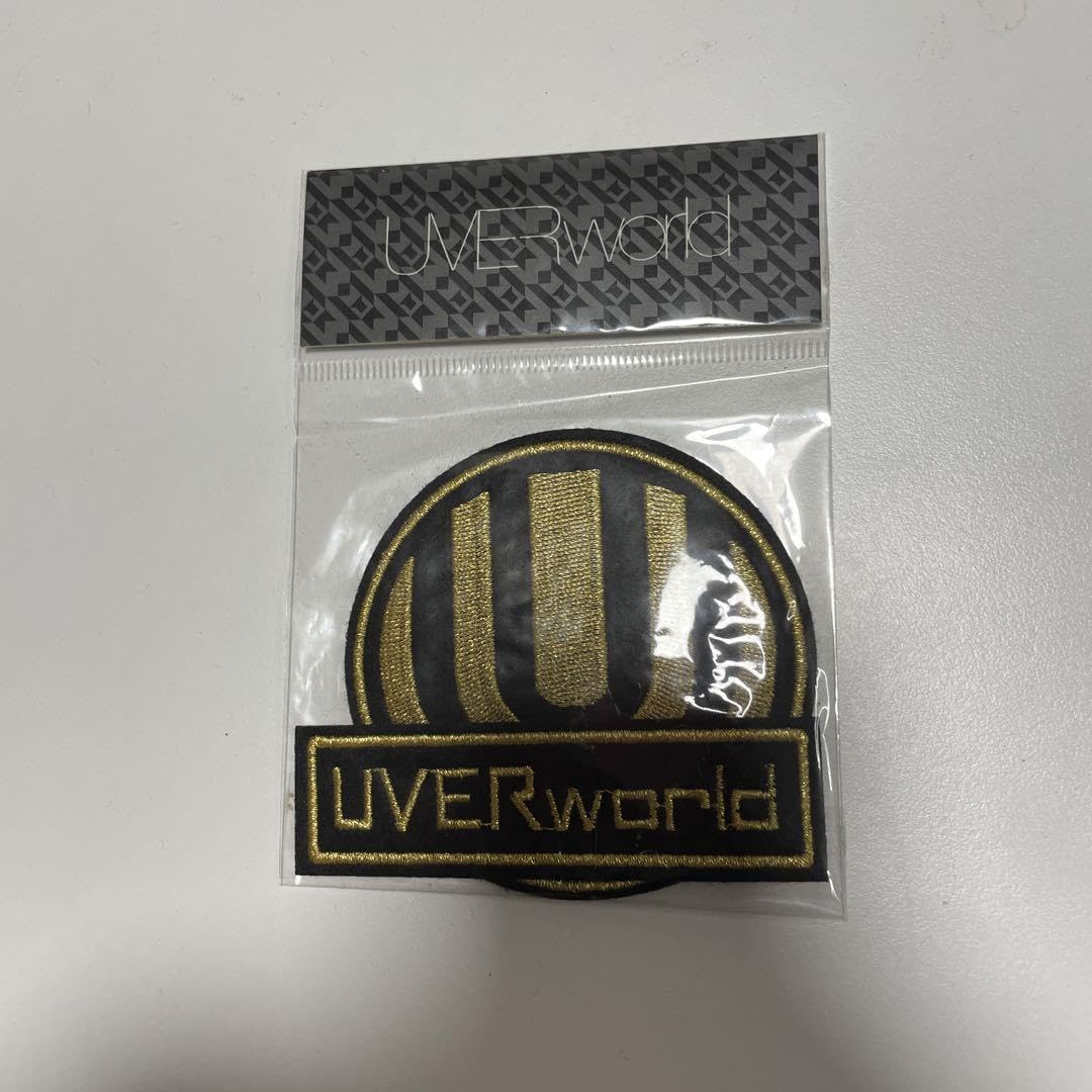 Amazon.co.jp: UVERworld ウーバーワールド グッズ ワッペン ゴールド