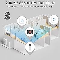 Vista 5 de Satisure Timbre inalámbrico para timbre de puerta Google Nest (con cable, 2ª generación y 3ª generación) Extensor de timbre con receptor se conecta