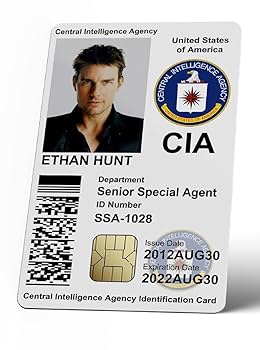 2枚セット ミッション: インポッシブル トム・クルーズ  IDカードフレーム Amazon.co.jp: 映画 Mission: Impossible/ミッション