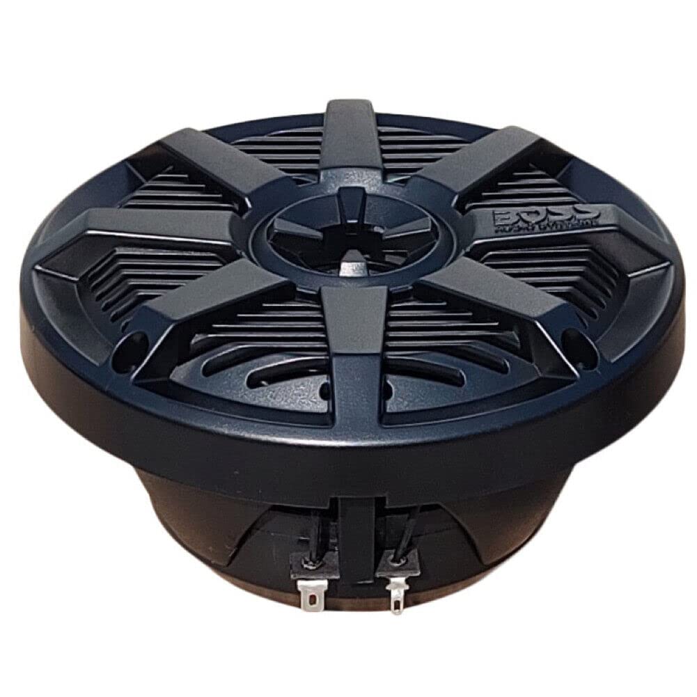 SET PARA BOSS AUDIO SYSTEMS MR62B 2 altavoces marinos negros Altavoces de 2 vías 6,5" 16,5 cm 165 mm, 100 vatios rms 200 vatios máximo, impermeables, mar piscina barco, por par + accesorios de montaje