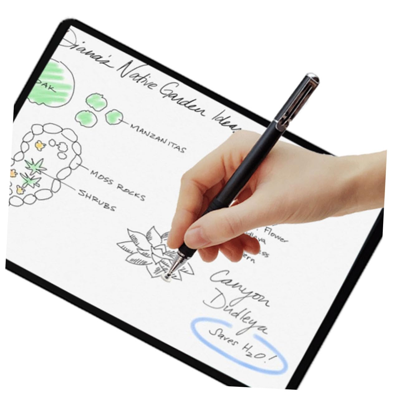 DOITOOL Stilo Capacitivo Per Tablet e Pennini Per Touch Screen Punta Non Graffiante Per Dispositivi Touchscreen