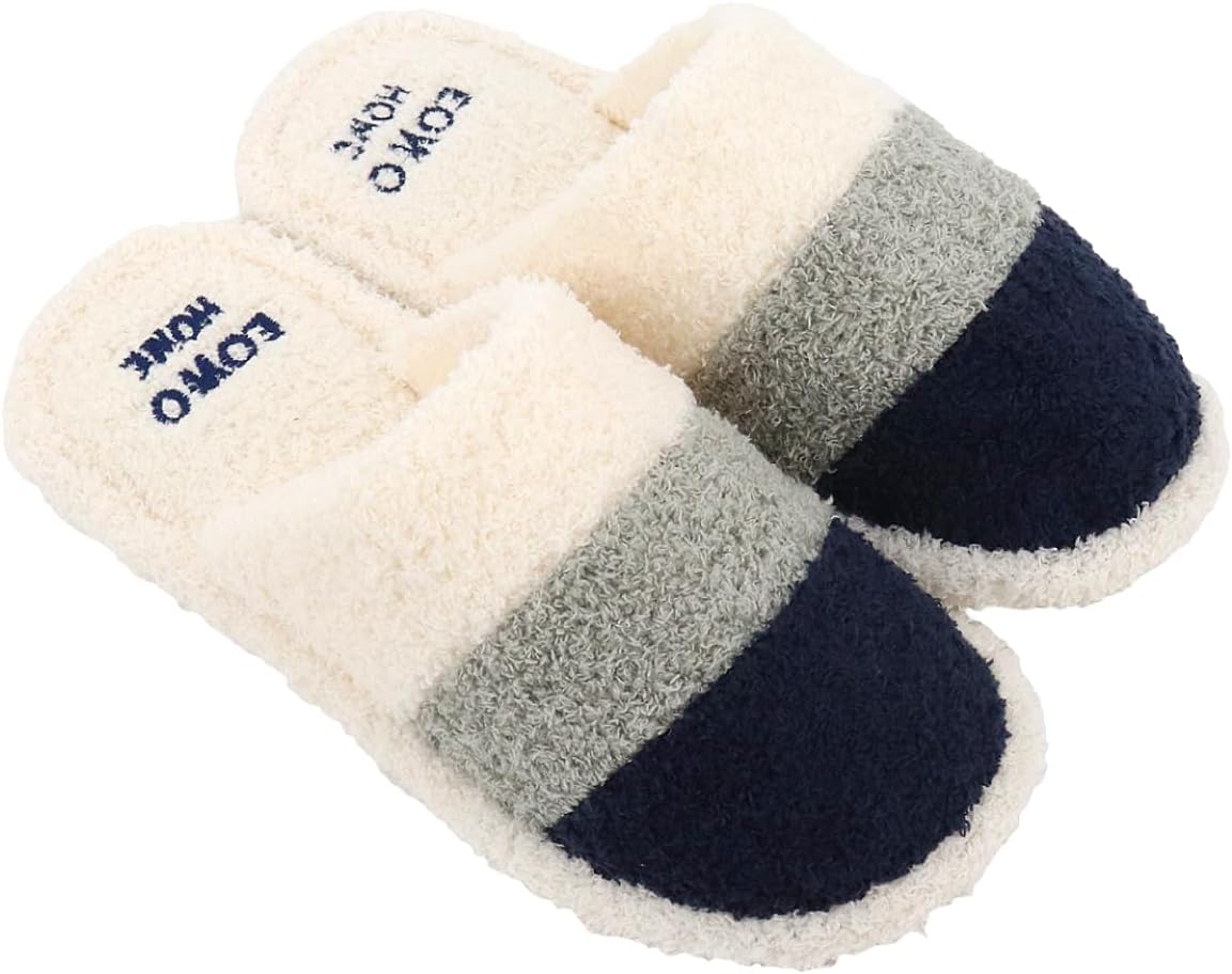 [Modest Joy] スリッパ おしゃれ かわいい 洗える タオル パイル 北欧 ルームシューズ レディース ボーダー 室内 トイレ