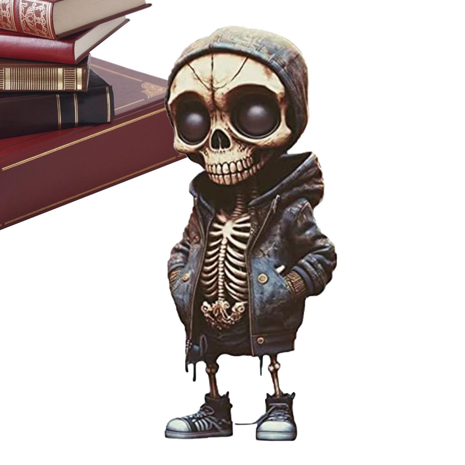Shareed Resin Skeleton Figurines Resin Figurine Collectible Desk Decoration