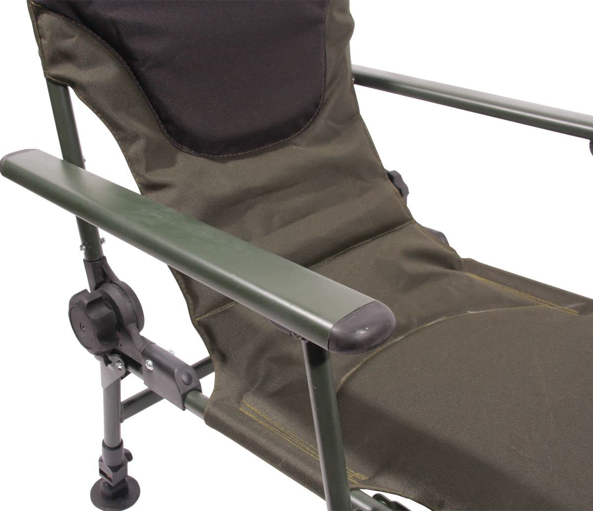 Ultimate COM4 Recliner Comfort Chair Green - Sedia Carpfishing