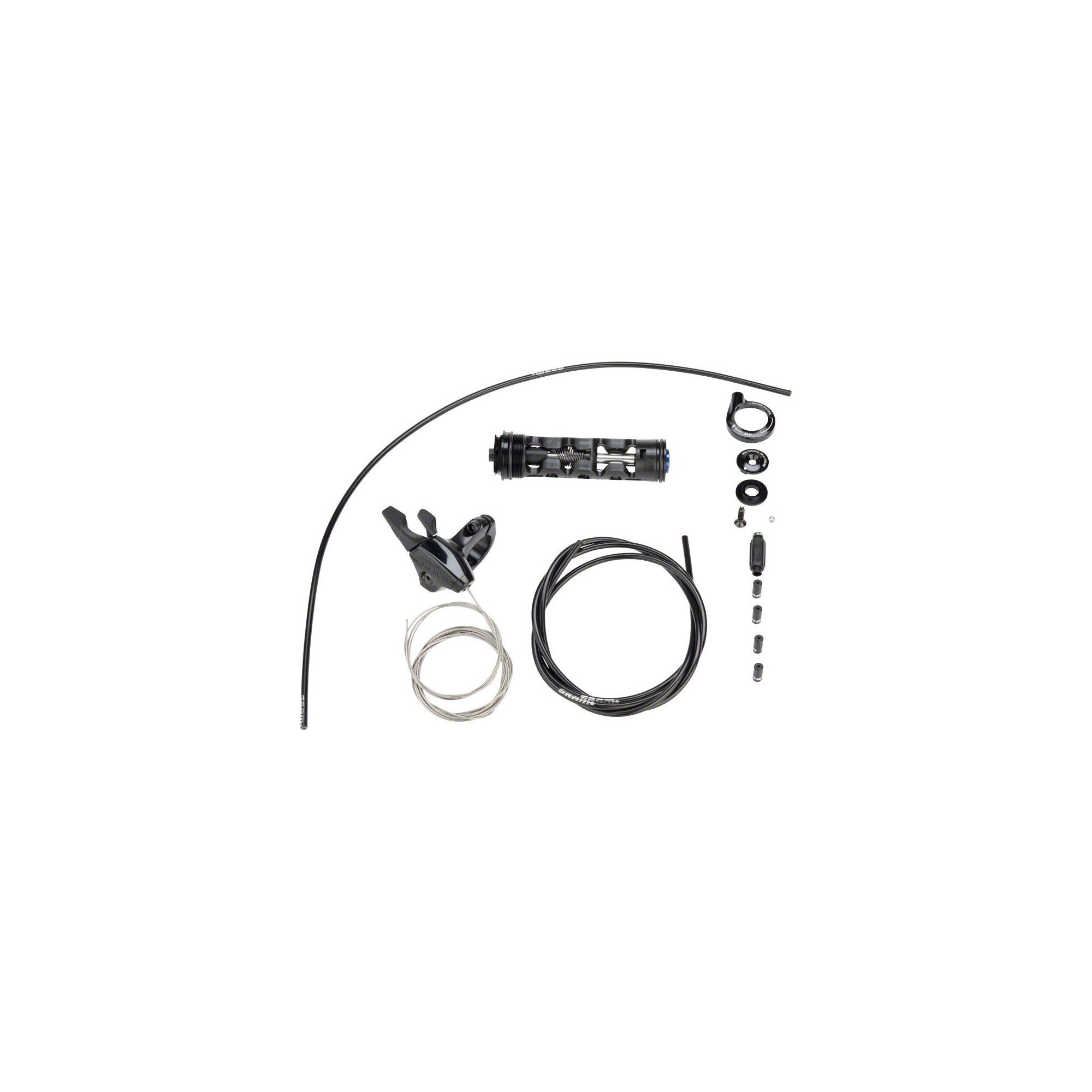 RockShox Remote Upgrade Kit, OneLoc Right/above, Left/below 10mm MC RL Damper Push to Lock, 2012-2017 SIDB/Reba/Bluto