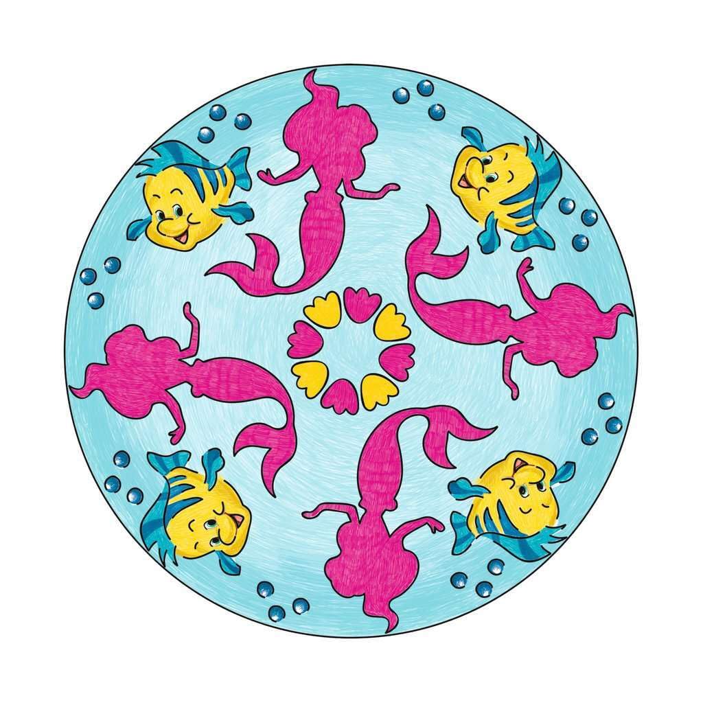 Ravensburger - Mandala Designer Princess, Gioco Creativo per Disegnare, Bambini 6+ Anni