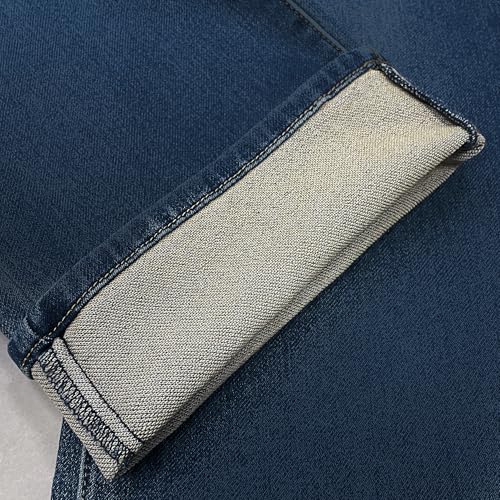 Ethanol Mens Super Comfy Straight Stretch Knit Jersey Denim Five Pocket Jean4