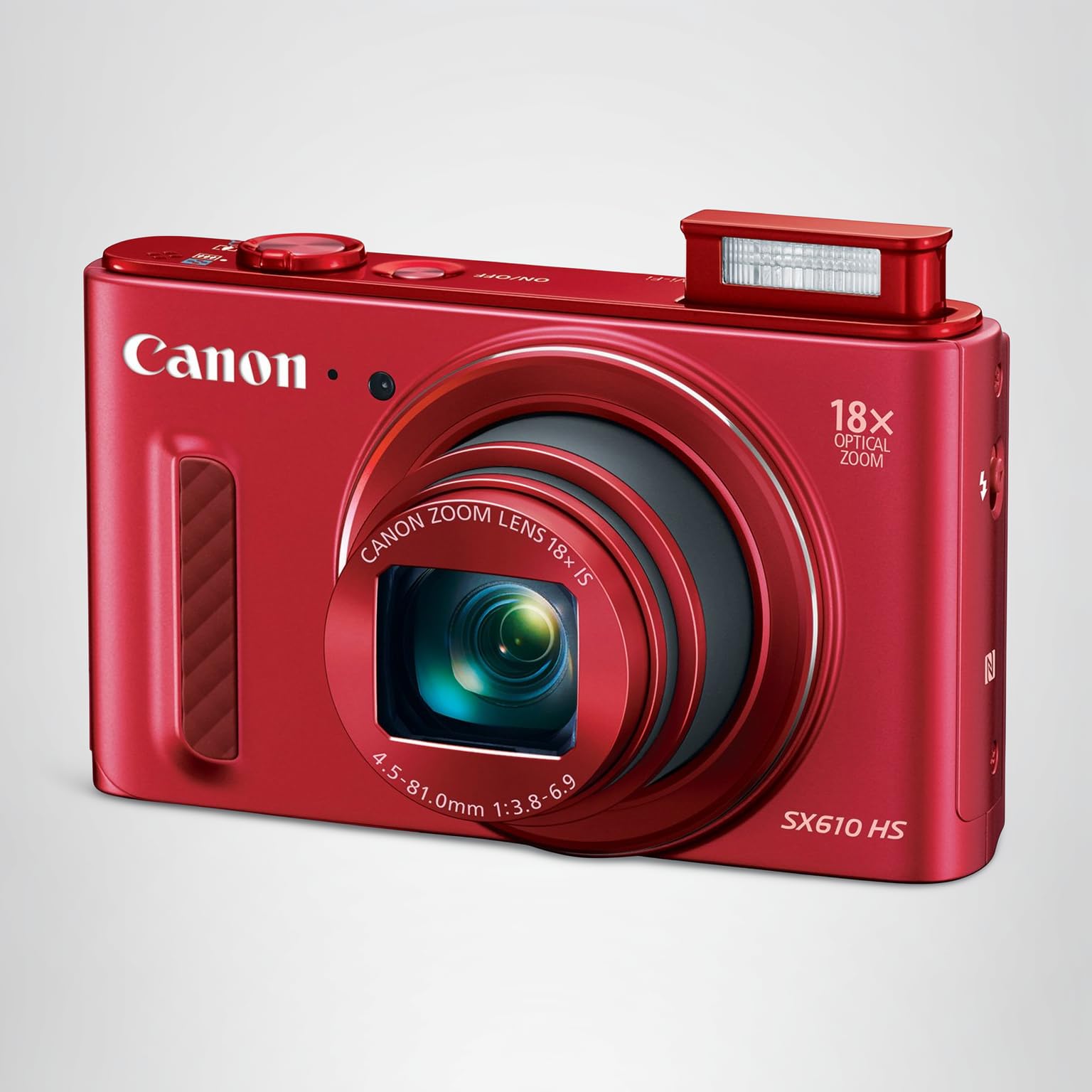 Amazon.com : Canon PowerShot SX610 HS (Red) : Electronics