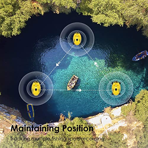 Chasing F1 Fish Finder Drone - ROV - up to 28 metres - Wireless Underwater Fishing Camera - Supports Live Streaming - GPS - Yellow - Image 5