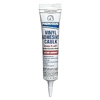 Vista 1 de Phenoseal Does It All Vinyl Adhesive Caulk, Translucent, 5.5 oz (7079807027)