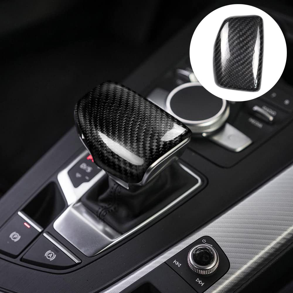 Audi A4 B9/A5 B9 ②カーボン調ギアボックスサイドトリム Blazeray Carbon Fiber Interior Accessories Decorative Cover Trim
