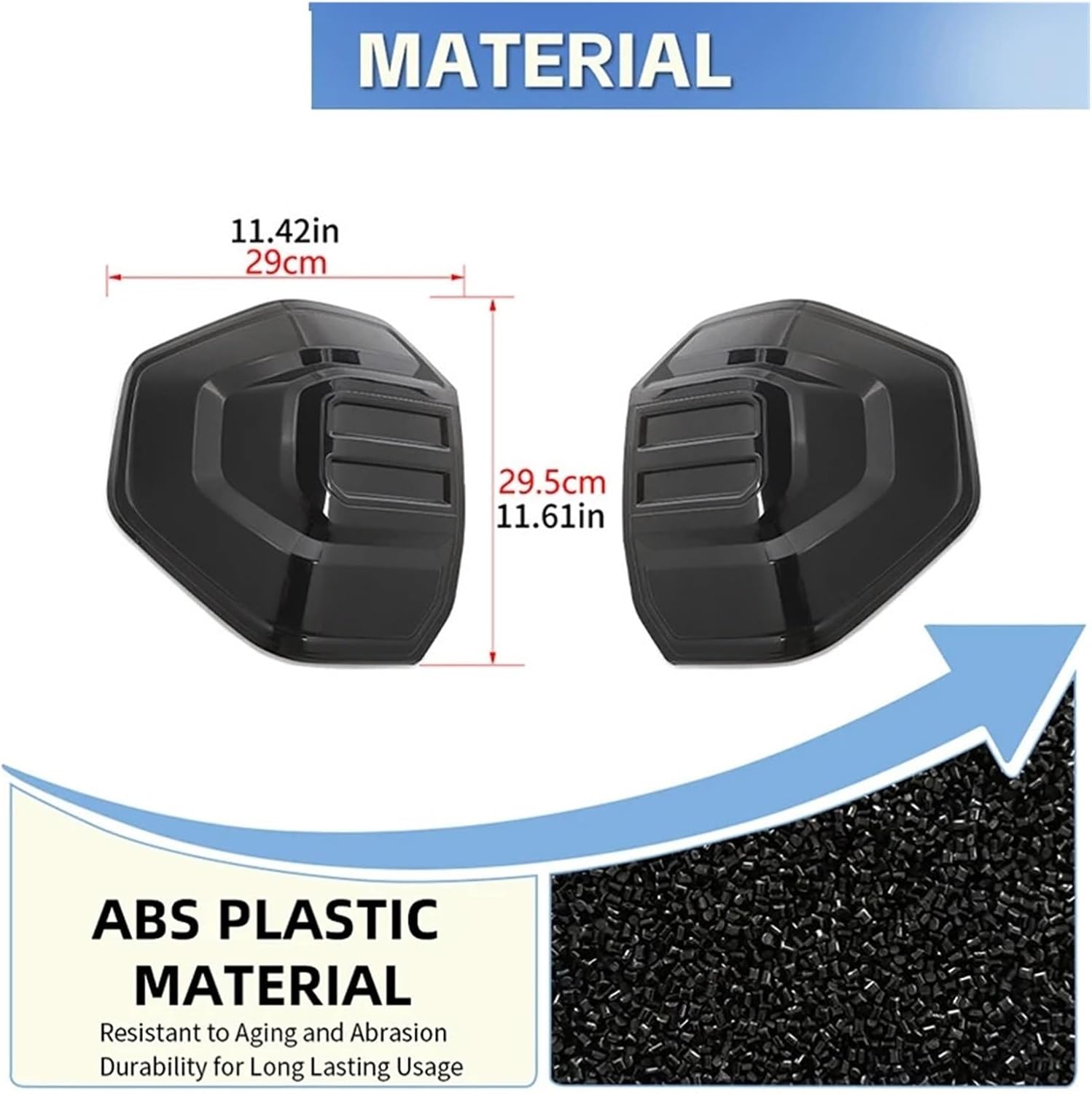 Car Tail Lamp Protection Cover Taillight Decoration Trim Compatible With 4Runner 2024 UP ABS Auto Exterior Accessories