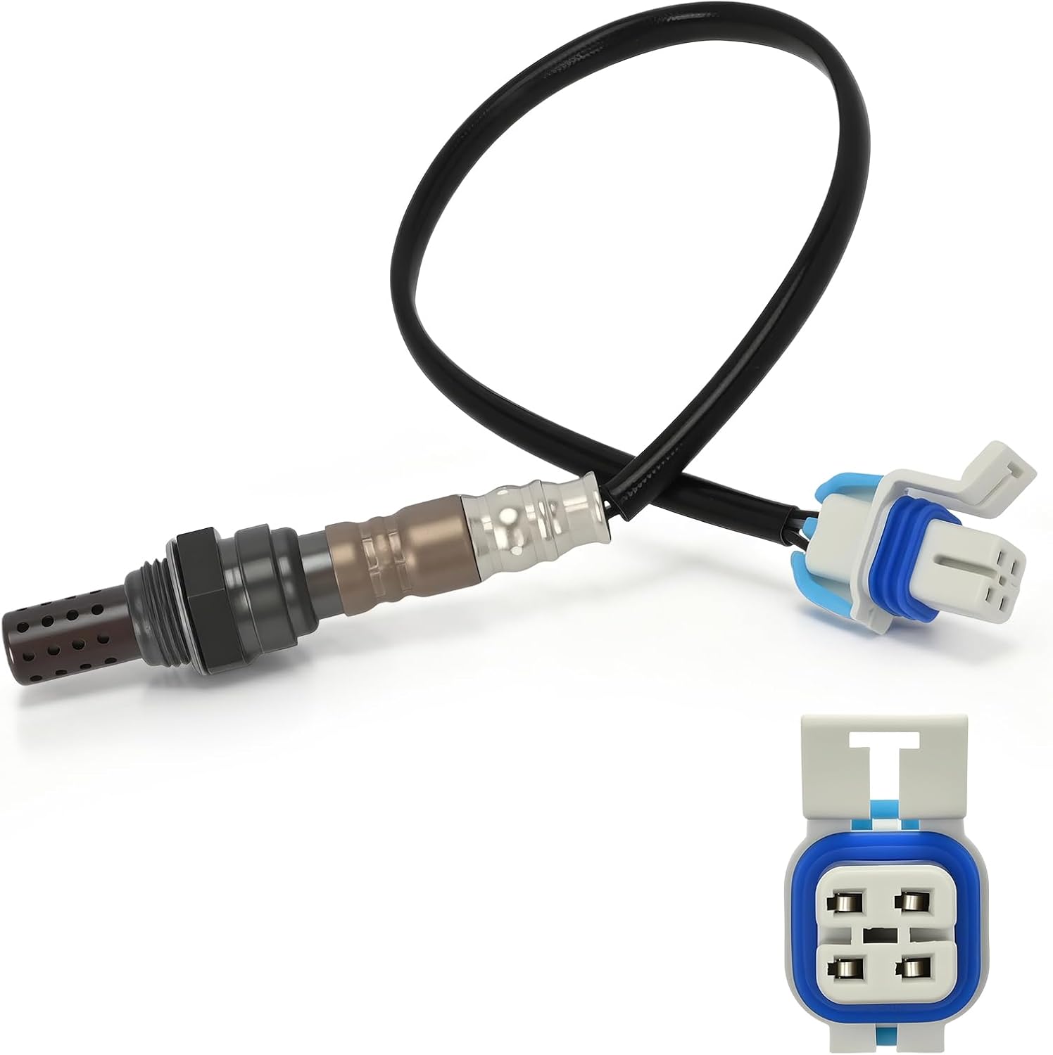 234-4407 Downstream O2 Sensor for Buick Cadillac Chevy GMC Oldsmobile Pontiac Saturn 3.1L-6.0L 2000-2008 - Direct Fit Oxygen Sensor Replaces 12559849 25333812 -