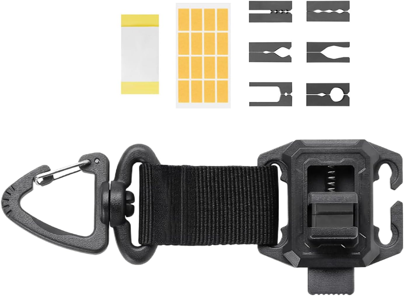 Fishing Pole Clips | Wearable Rod Holder for Lure - Adjustable Pole Stand for Bass Ice Boat Beach Freshwater Surf Travel Catfish Saltwater