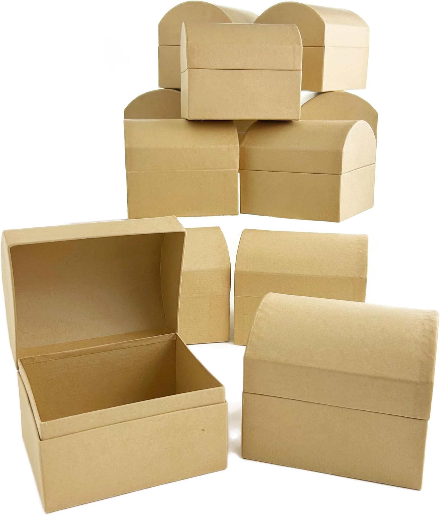 Expo International12 Units of Treasure Chest Box - Large, Natural