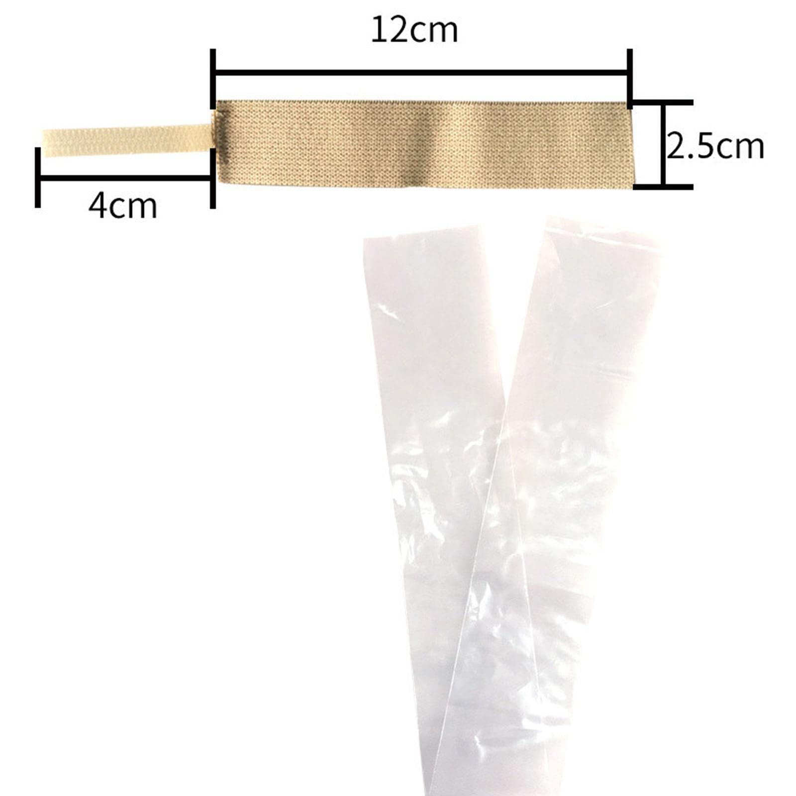 Aymzbd 30 Pack Male Urinal Bags with Straps, 1700ml Capacity, Disposable Urinal Bottles for Travel and Camping