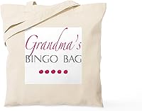 Vista 39 de CafePress Bingo Lingo Tote Bag Natural Canvas Tote Bag, Bolso de compras de tela, Caqui