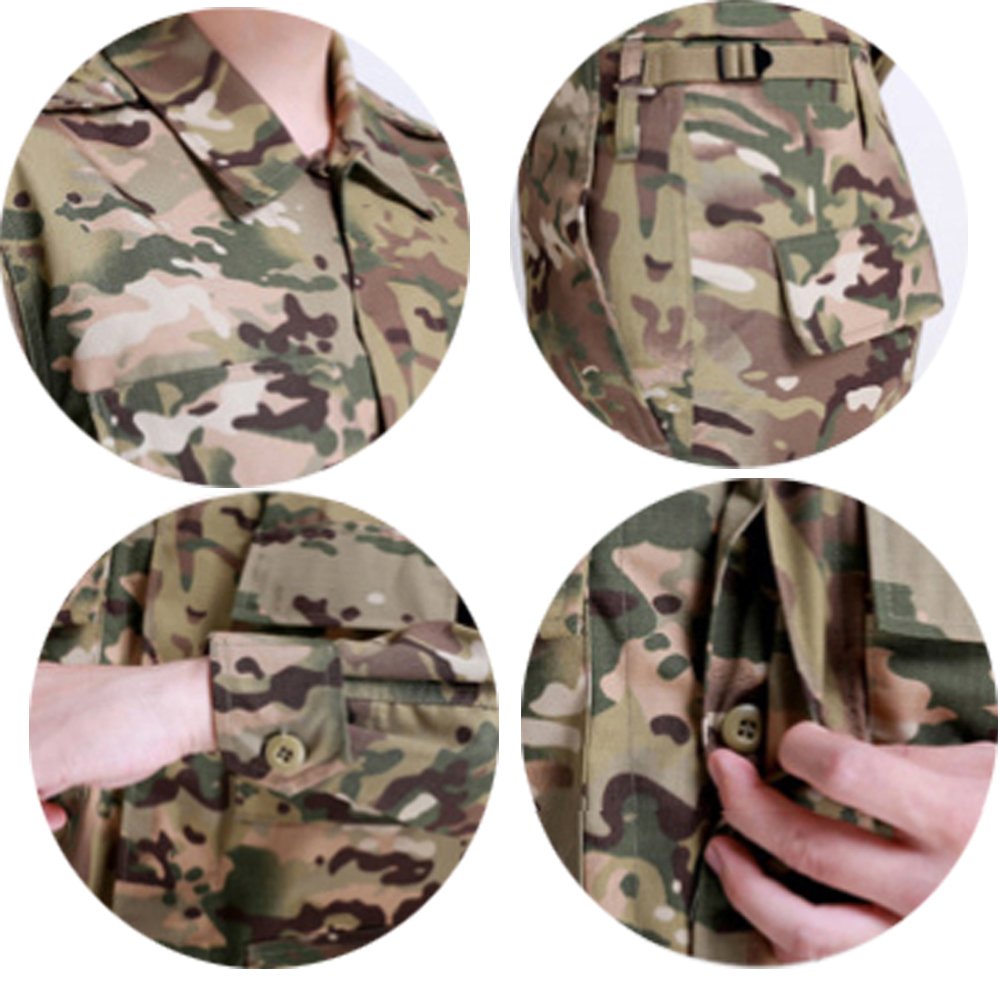 NoGa - Uniforme de camuflaje para paintball, chaqueta y pantalón