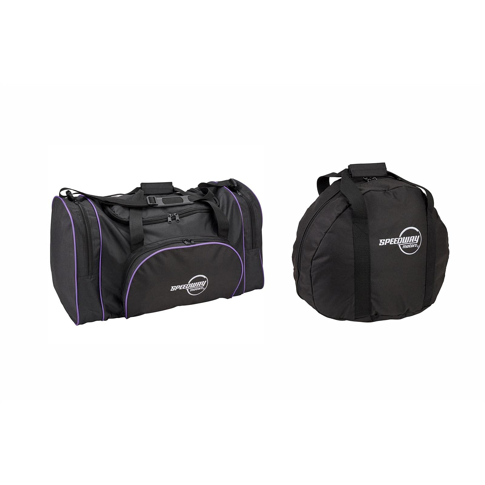 Amazon.com: Speedway Motors Nylon Pit Bag and Helmet Bag Combo