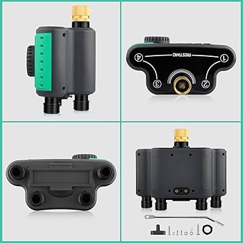 邦楽 WATER MELON NO RUTA DE EVACUACION 4-Zone Bluetooth® Water Timer | Melnor, Inc.