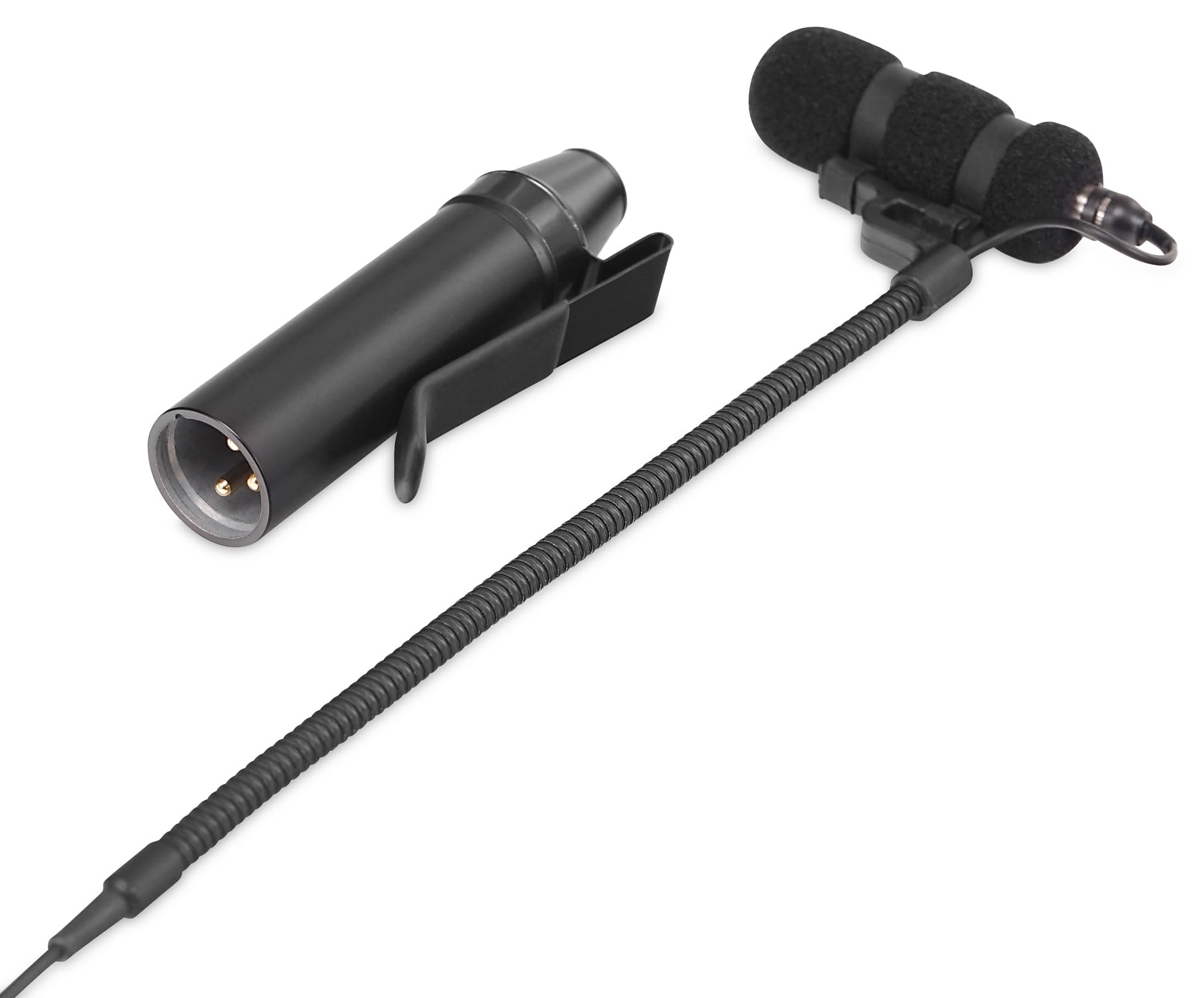 Set Microfono Strumentale Pronomic MCM-100K per Clarinetto e simili | Microfono strumentale per tutti gli strumenti comuni, Caratteristica polare: cardioide, Sensibilità: -45 dB ±3 dB, 8 m)