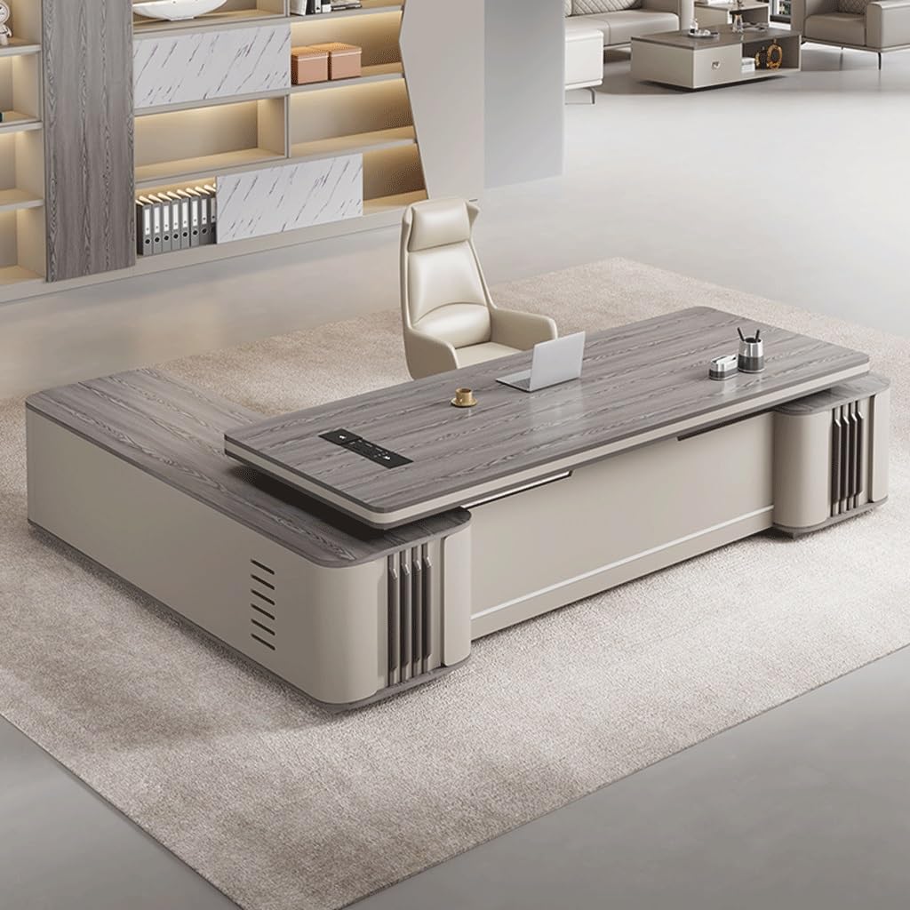 Mesa de Escritorio Para Computadora Scrivania Direzionale Singola Semplice Ed Elegante For L'ufficio Del CEO, Mobili For Scrivania Del Manager Scrivania da Studio Per Camera da Letto