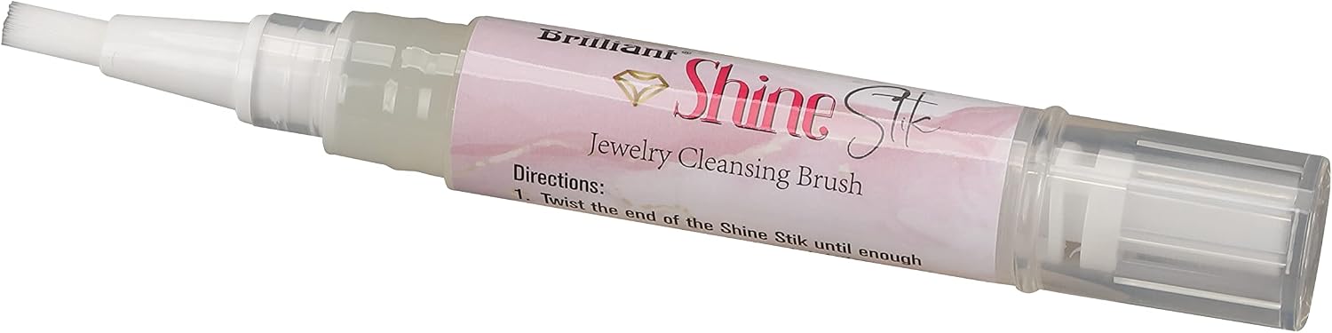 Brilliant Shine Stik Cleaning Brush Pen for Diamond and Fashion Jewelry