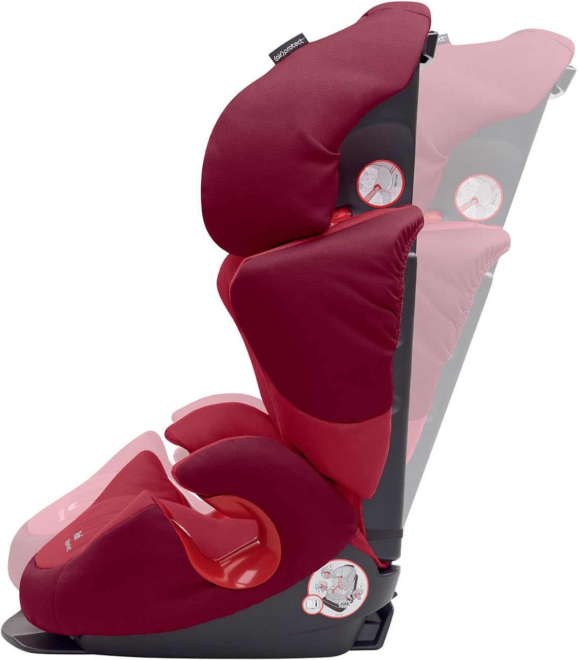 Bebe Confort Rodi Airprotect Silla De Coche Grupo 2 3 Rojo Amazon Es Bebe Bebe Confort Rodi Airprotect Silla De Coche Grupo 2 3 Rojo Amazon Es Bebe