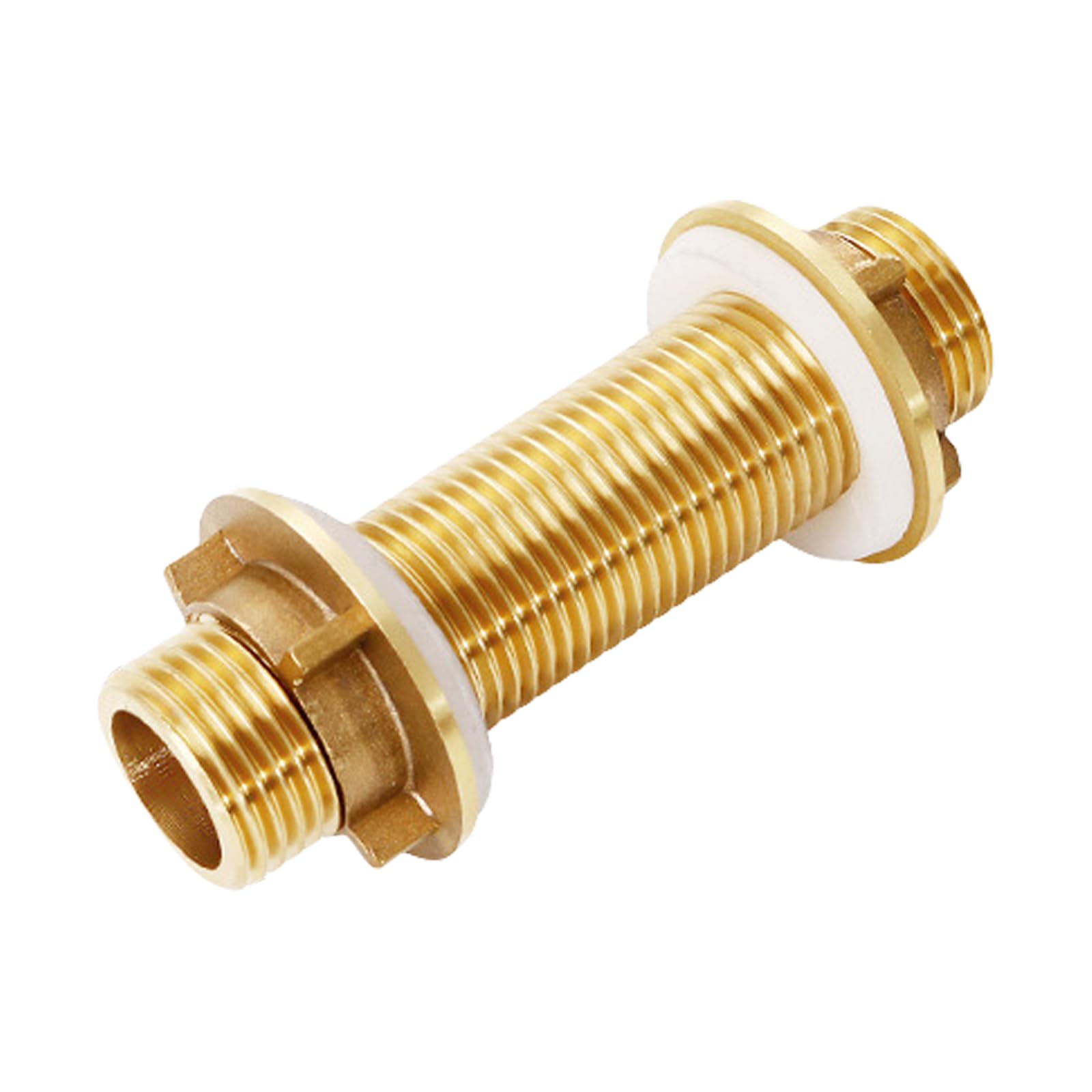 Woedpez 80Mm Brass Hose Fitting Connector Suitable For Leakfree Water Supply Quick Repair Maintenance Garden Irrigation Systems Hose Fitting