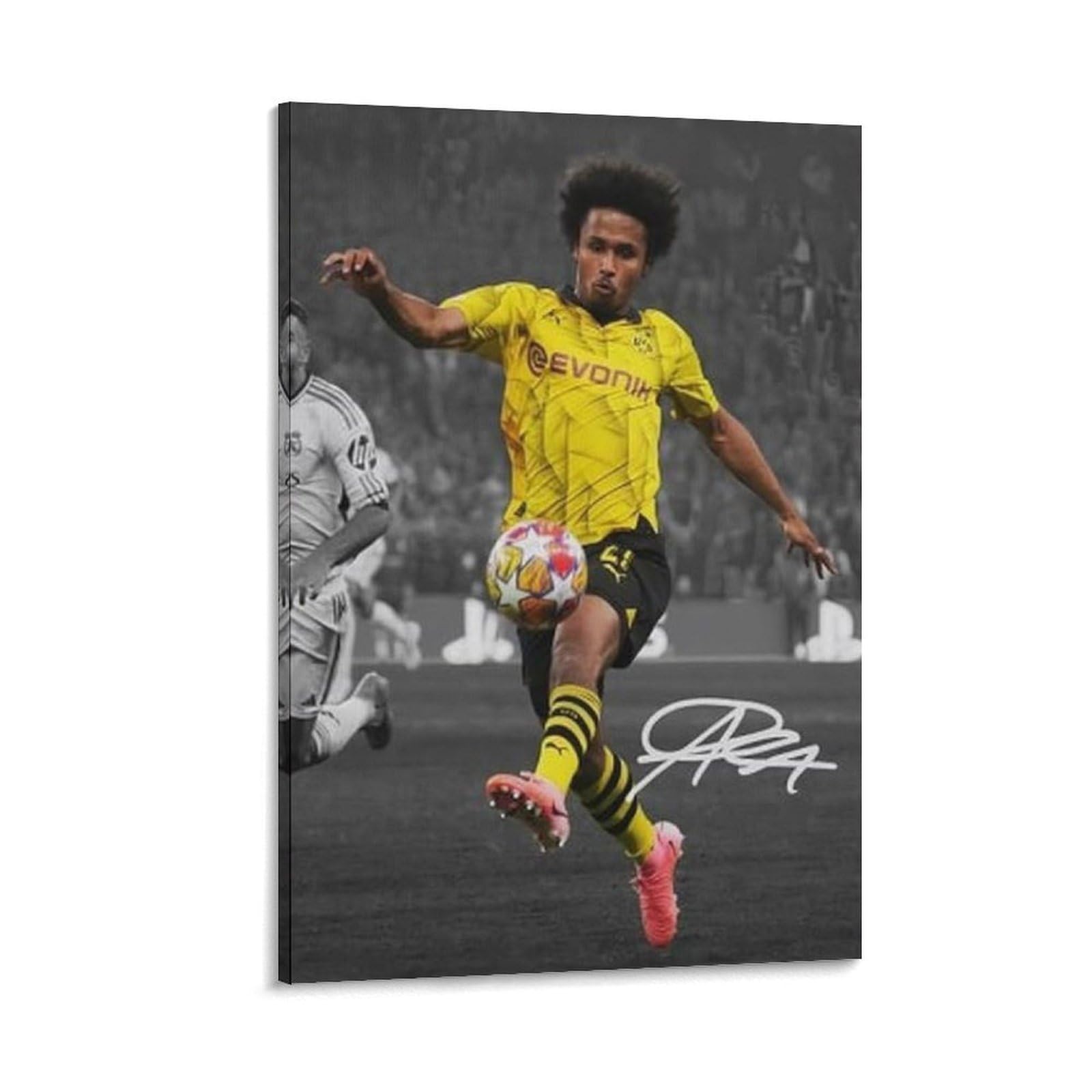 FCOIN Karim Adeyemi Canvas Poster Canvas Painting Poster Wall Art Decorative Picture Prints Modern Decor 20x30inch(50x75cm)