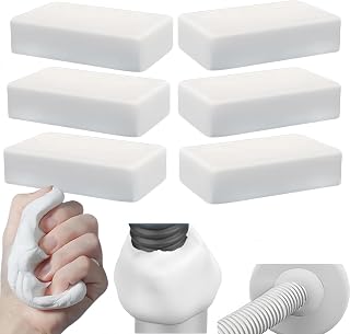6-Pack Moldable Sealant Clay Waterproof,Air Conditioner Hole Sealant Putty, Waterproof Molding Clay for Wall Holes, Pipe Sealing, Home and Dormitory Use.
