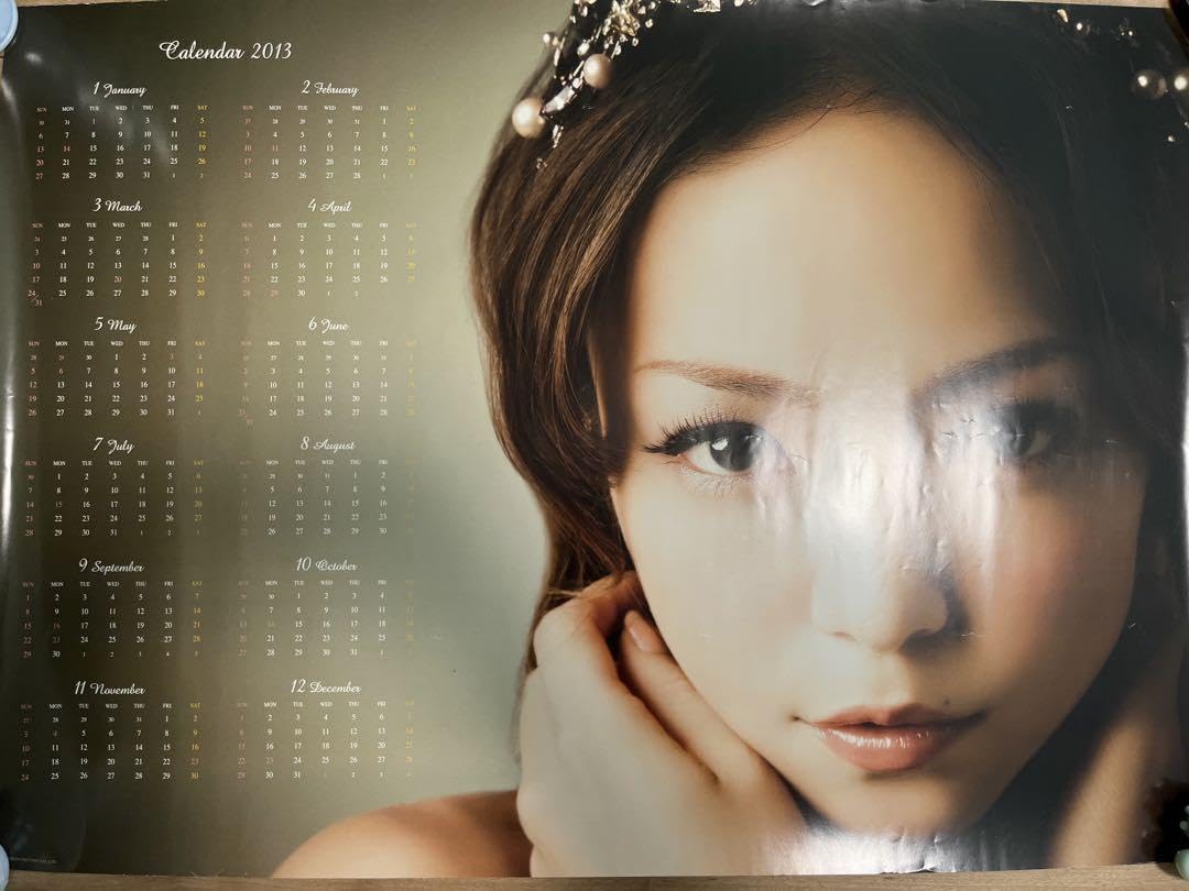 Amazon.co.jp: 安室奈美恵 ポスター2枚&カレンダー2013の3本セット 