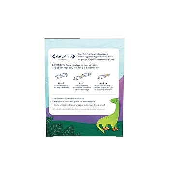 Amazon.com: Stat Strip Kid Design (Herbie The Dinosaur