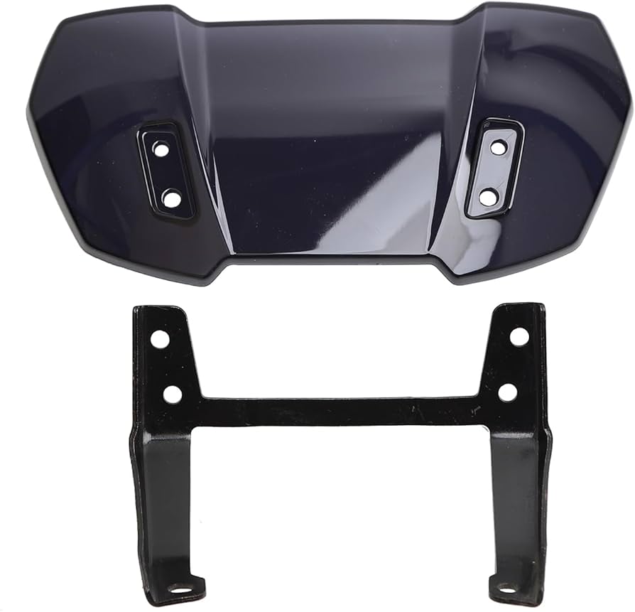 Amazon.com: Mokuo Mototcycle Decorative Windshield Windscreen Fit