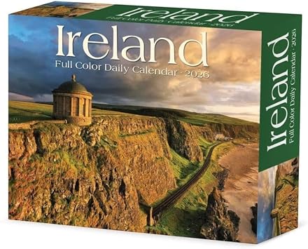 Willow Creek Press, Ireland 2026 Desk Calendar