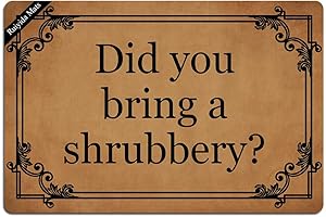 Monty Python Door Mat: A Welcome to the "Holy Grail"