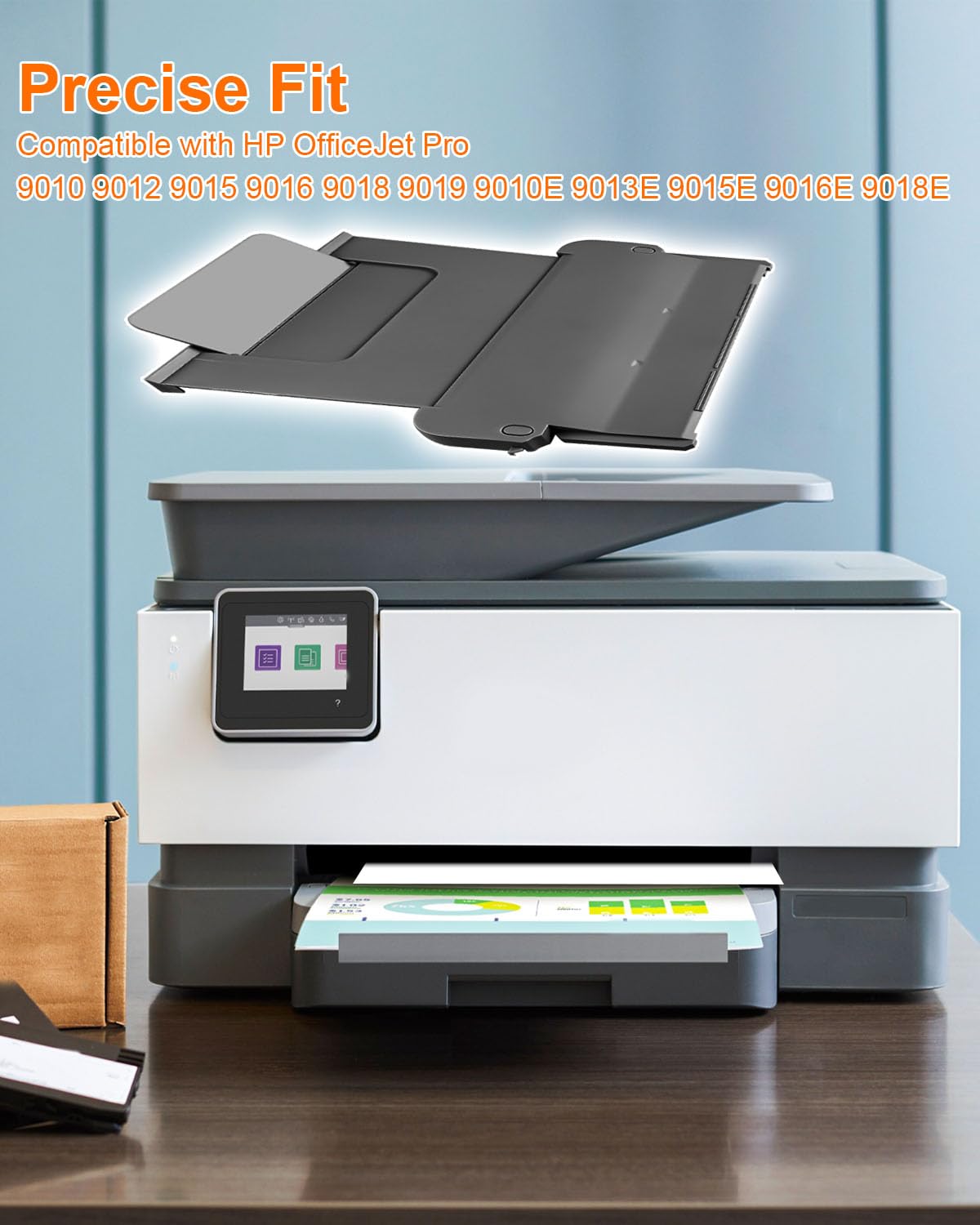 Vassoio di uscita carta adatto per HP OfficeJet Pro 9010 9015 9012 9016 9019 9018 9010E 9016E 9015E 9018E 9013E 9110B 9130b 9125e Parte di ricambio per stampante