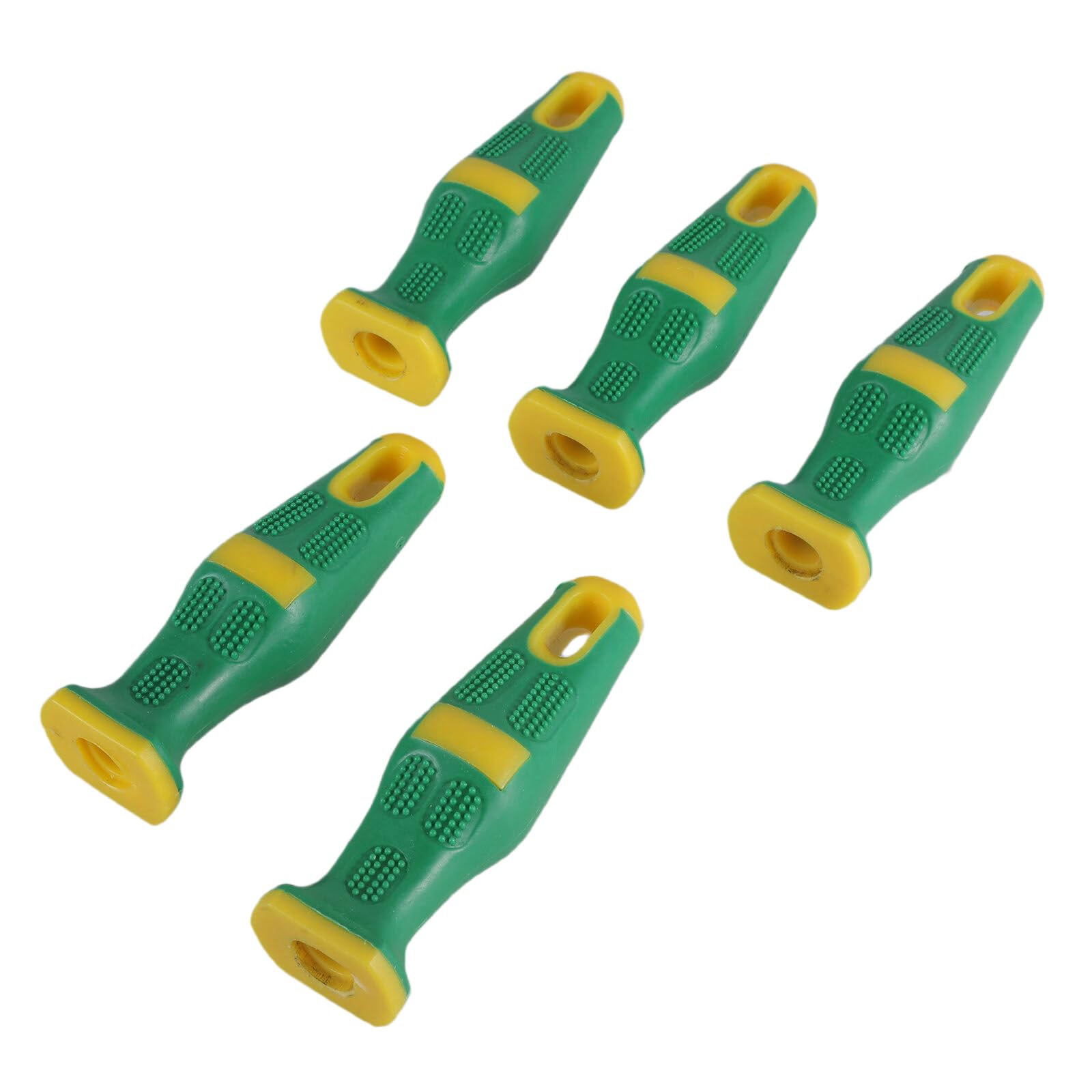 Tsophreniq 5Pieces File Handle For Woodwork And Metalwork Tool, Comfortable Grip, Tool Handling, Flat And Semi Round Files Comfortable File Grip