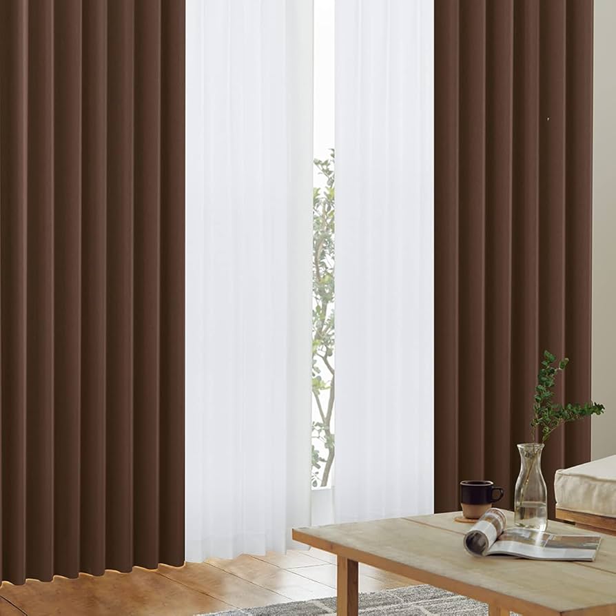 ちょこまか　1級遮光防炎　2枚　レース　2枚 防炎1級遮光カーテン 2枚入 DCM ドレープカーテン 100×135cm