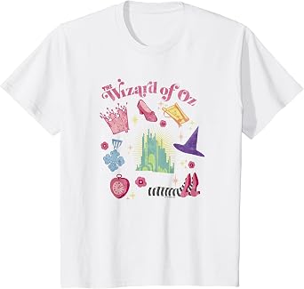 The Wizard of Oz Ruby Slippers & Magical Items T-Shirt