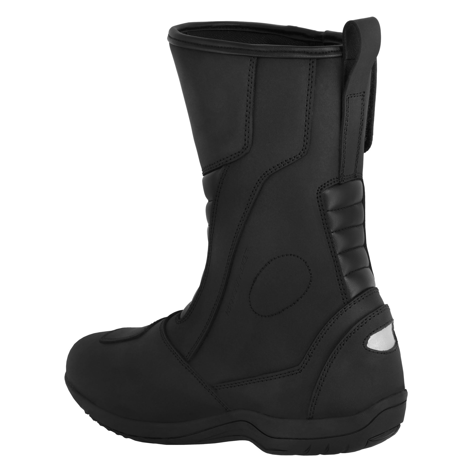 Botas de Motocross Hombre | Botas Piel Moto con Suela Goma | Botas Motocicleta Rider de Cuero Proteccion para Hombre CE Approved EN 13634:2017