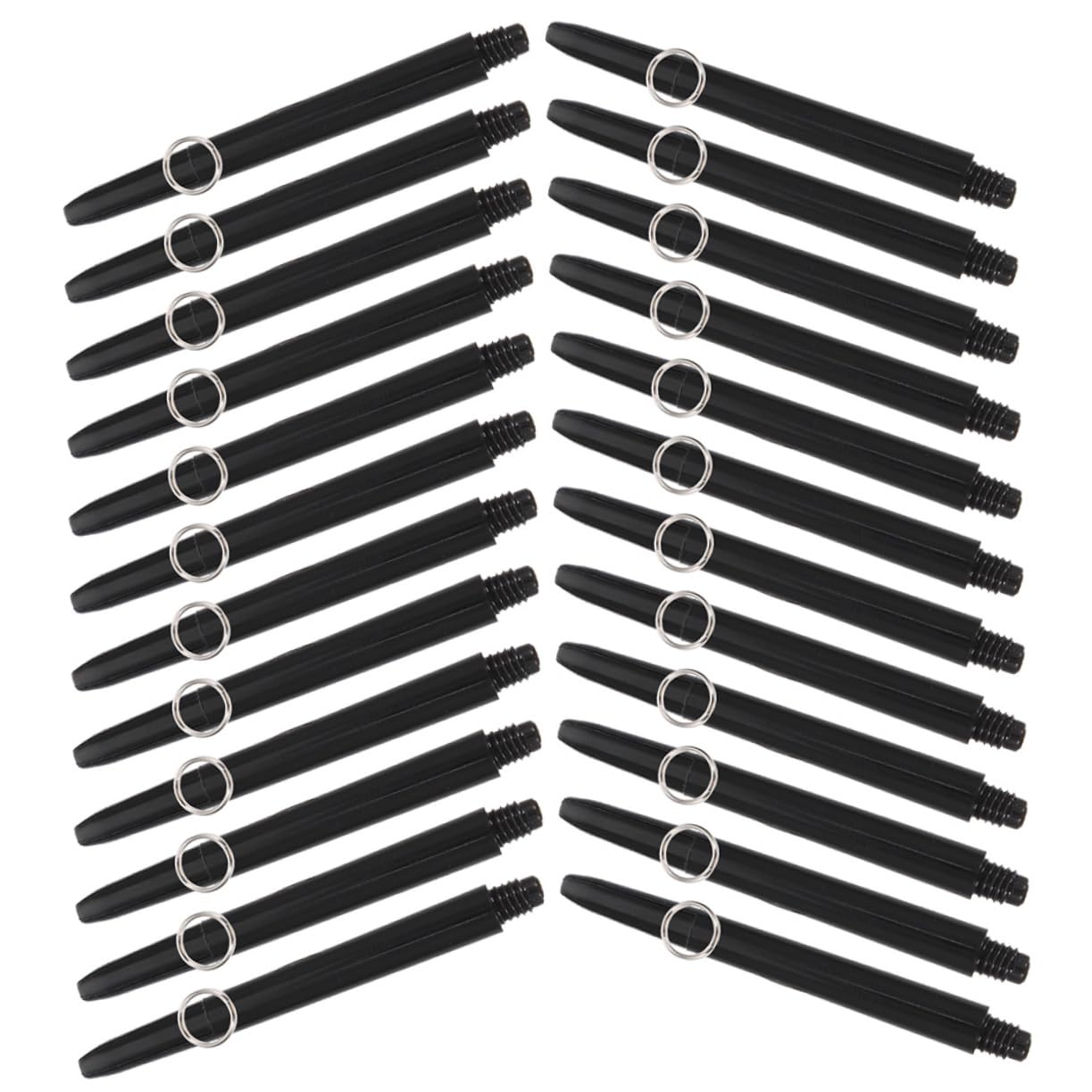 HANABASS Pole Set Nylon Shafts Replacement Pack 100pcs Threaded Shafts Assortment for Professional Training