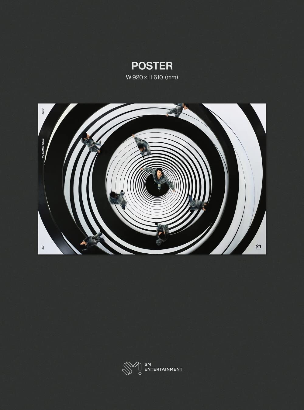 KAI EXO - Rover [Photo Book Ver.] Album CD + Fotobook 80p + Poster Pieghevole + Cartolina E Photocard Random - Incluso Poster Aggiuntivo