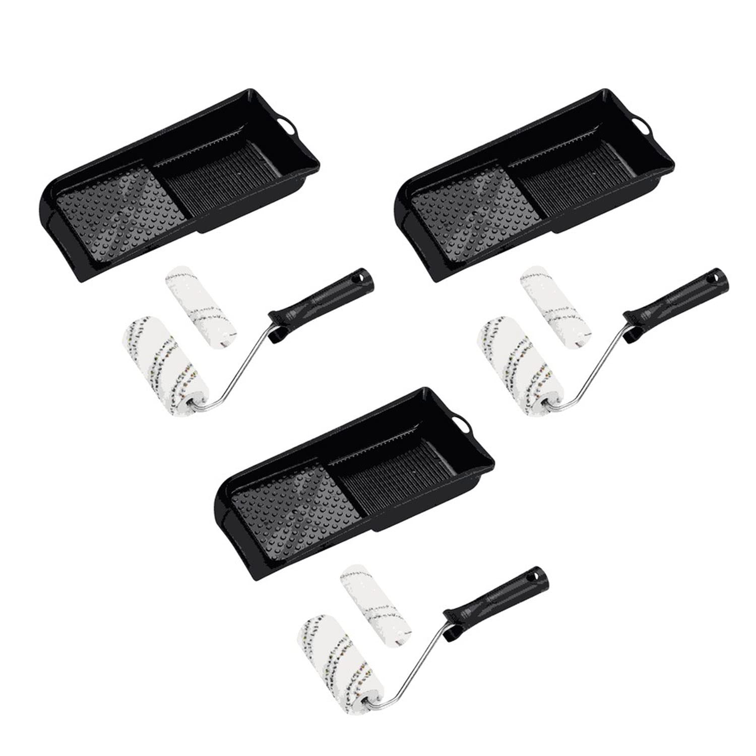 Lackier-Set Mit 3 Walzen & Wanne - Profi-Qualität Für Heimwerker