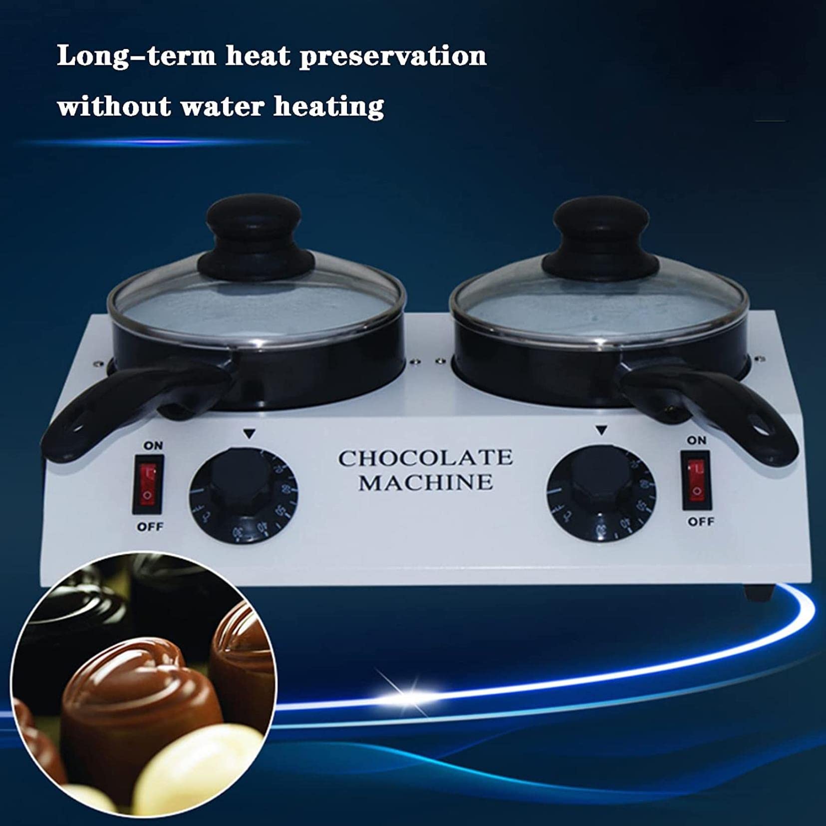 Melting Pot del Cioccolato, Temperatrice Professionale Controllata Manualmente del Cioccolato