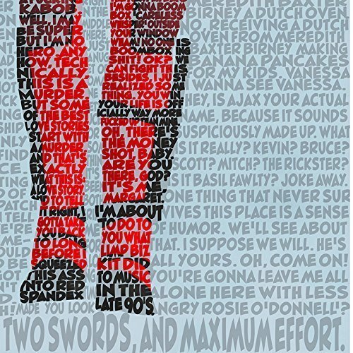 Deadpool word art print 11×17 unframed movie quote art quote art print